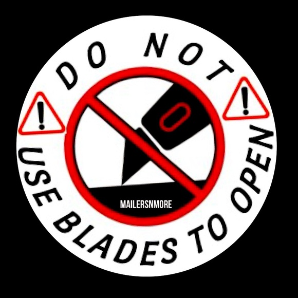 WARNING STICKERS - 2 inch circles - Picture 1 of 6
